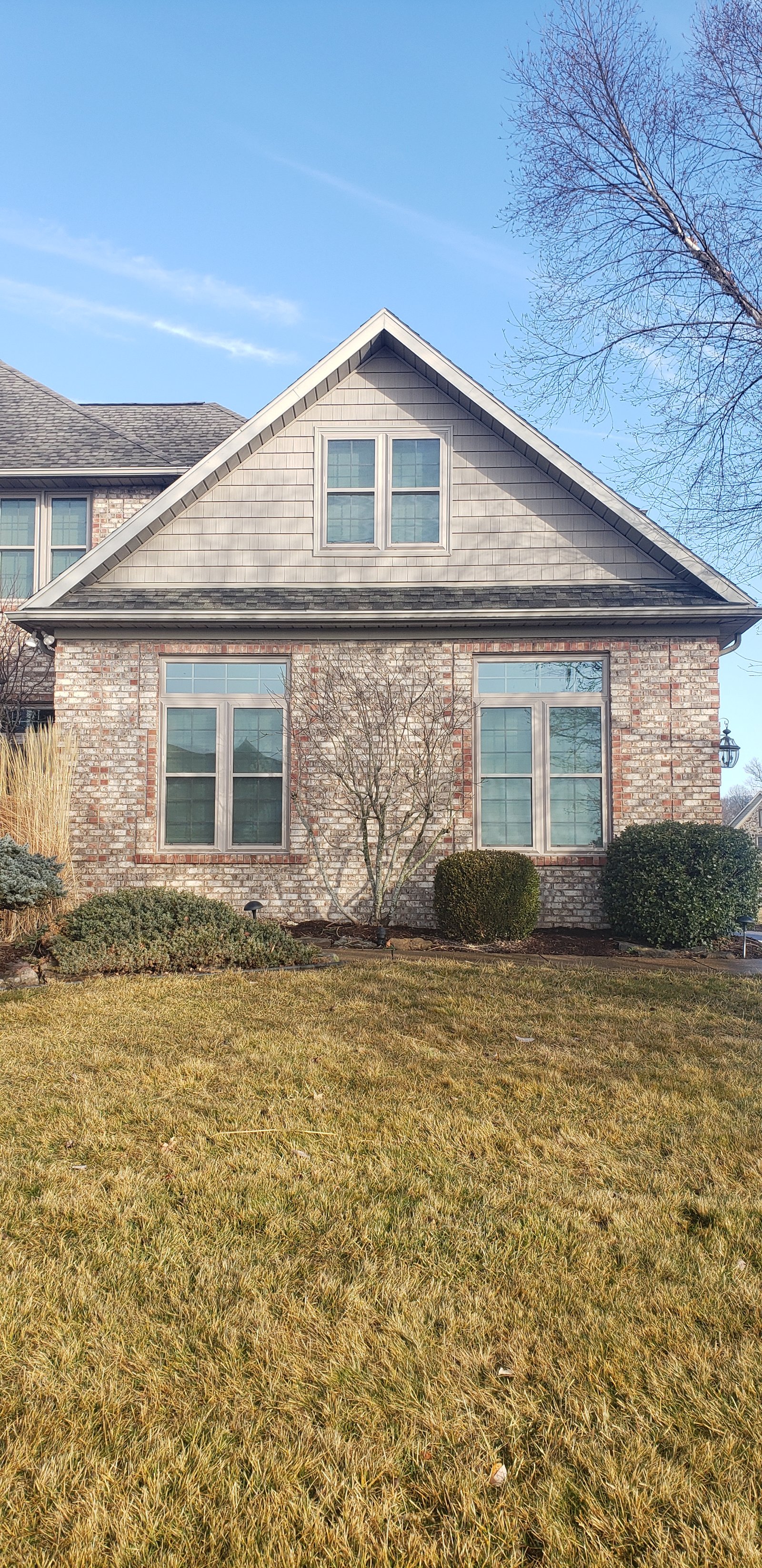 Window overlooking patio