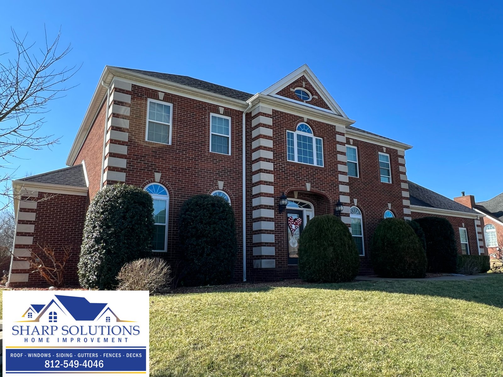 Window overlooking patio