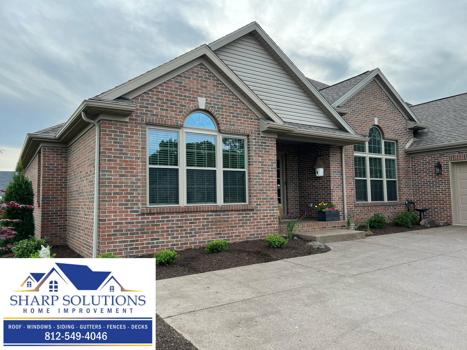Window overlooking patio